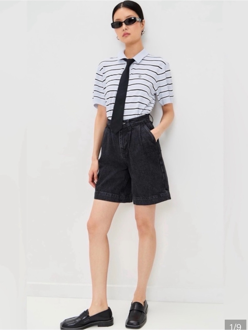 Damson Madder nova shorts black 6 / XS
